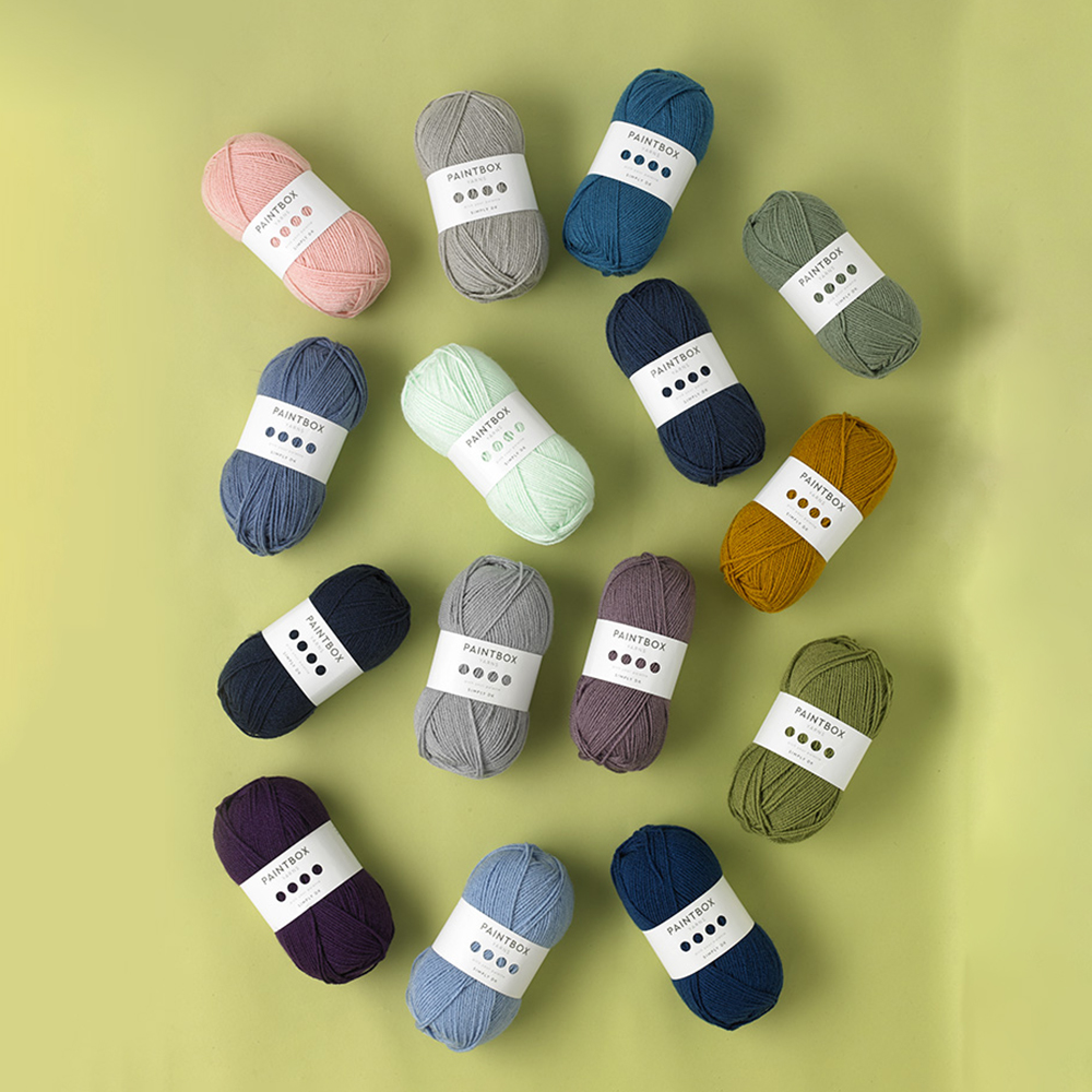 Knitting with Paintbox Yarns Simply DK - A Product Review - The Ashmosphere